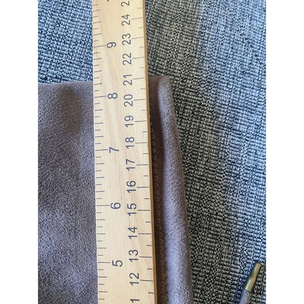 Target Women Taupe Faux Suede Over The Knee Block Heel Boots 7.5 096153178F